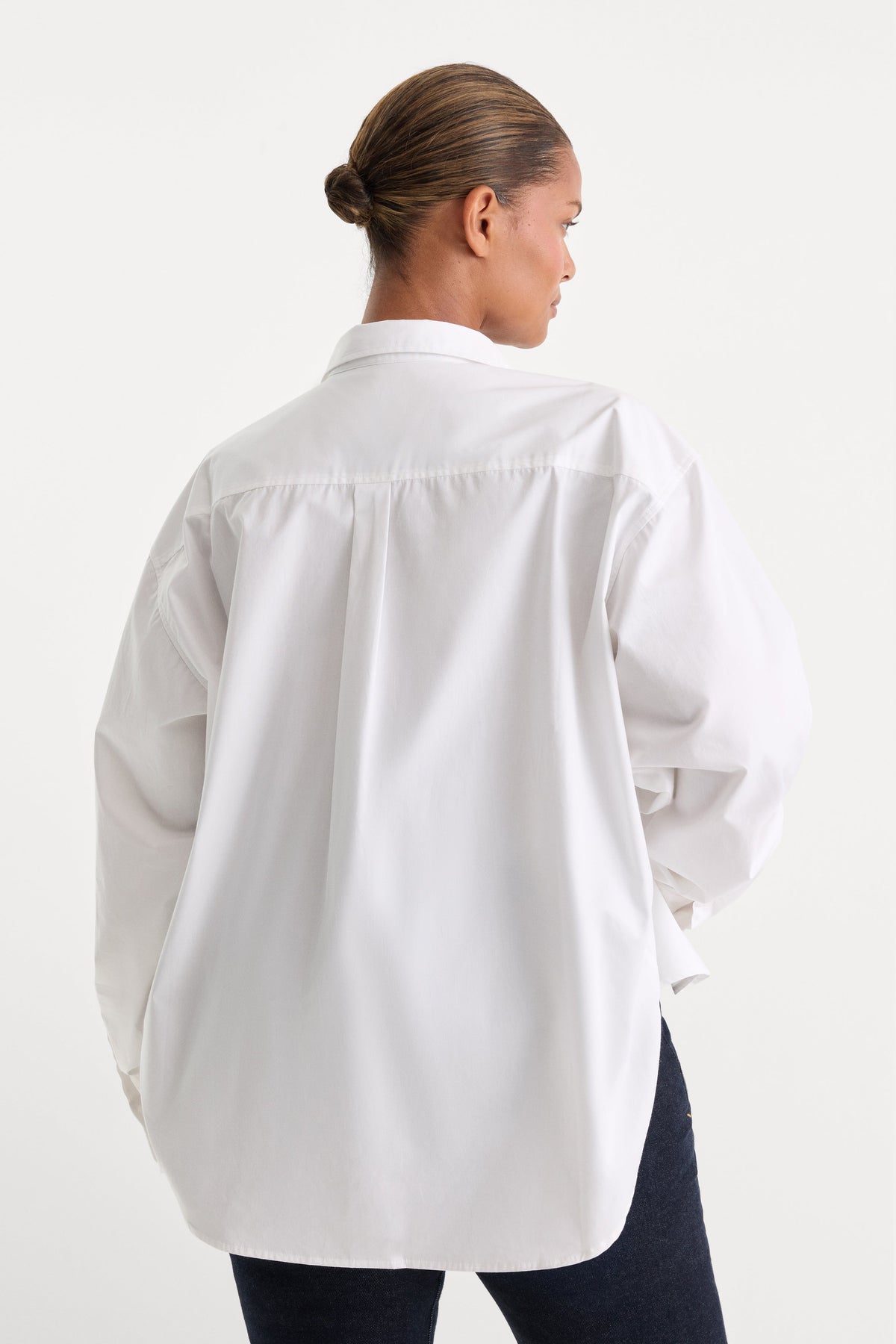 THE POPLIN EASY SHIRT WHITE