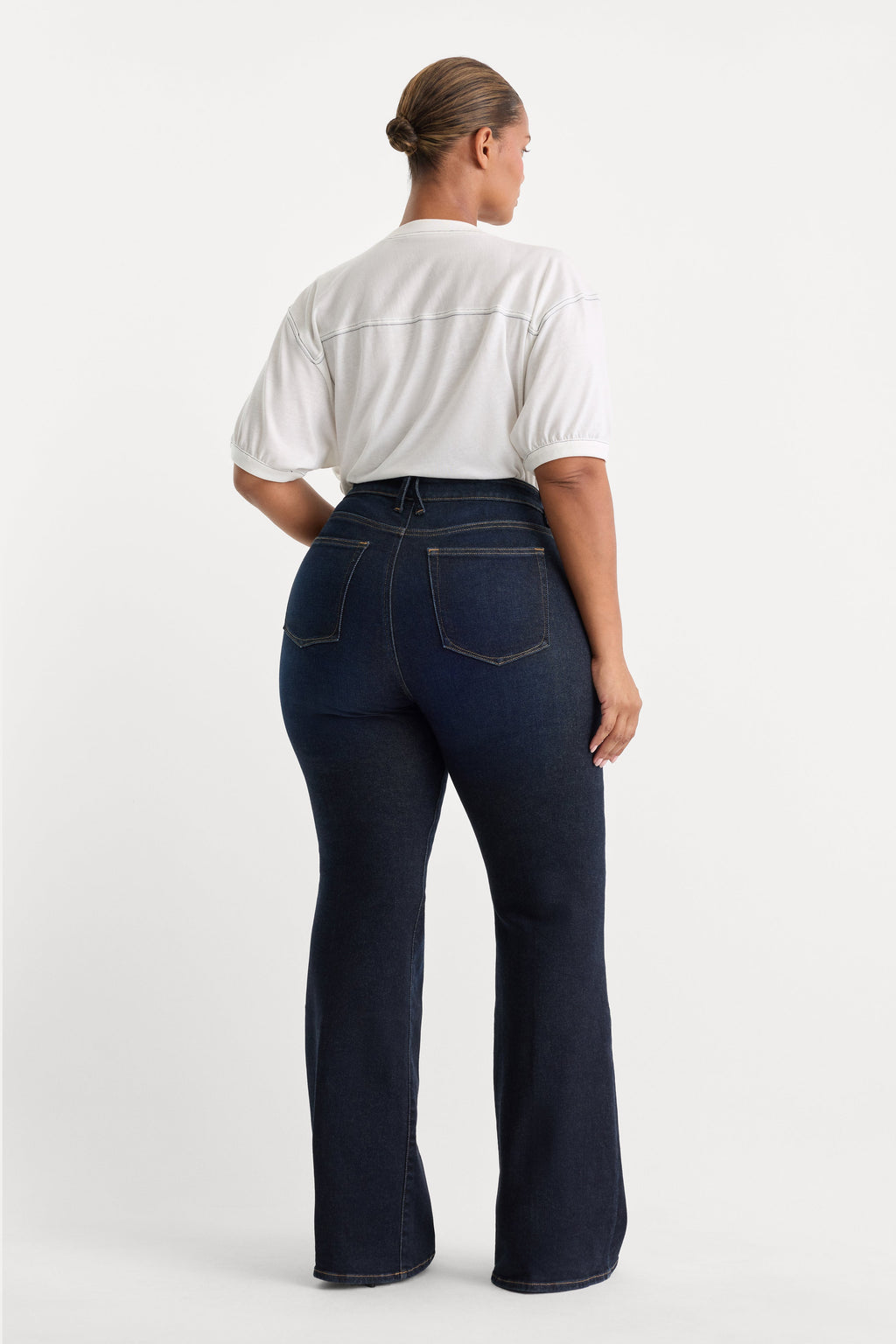 GOOD LEGS FLARE JEANS INDIGO1308