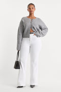 ALWAYS FITS GOOD CLASSIC BOOTCUT JEANS WHITE