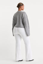 ALWAYS FITS GOOD CLASSIC BOOTCUT JEANS WHITE