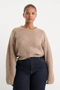 THE CHUNKY KNIT SWEATER DUSK