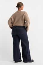 ALWAYS FITS SLIM PALAZZO JEANS DENETHIC BLUE