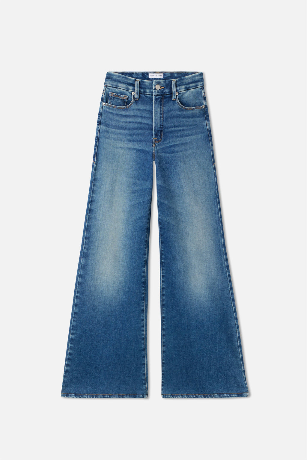 SOFT TECH GOOD WAIST PALAZZO JEANS INDIGO986