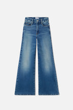 SOFT TECH GOOD WAIST PALAZZO JEANS INDIGO986