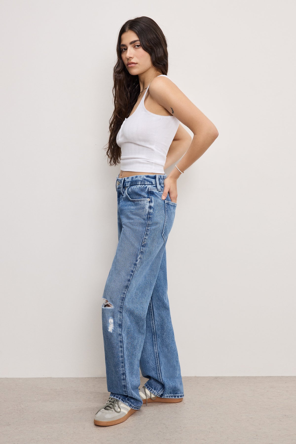 GOOD PETITE 90S JEANS INDIGO893