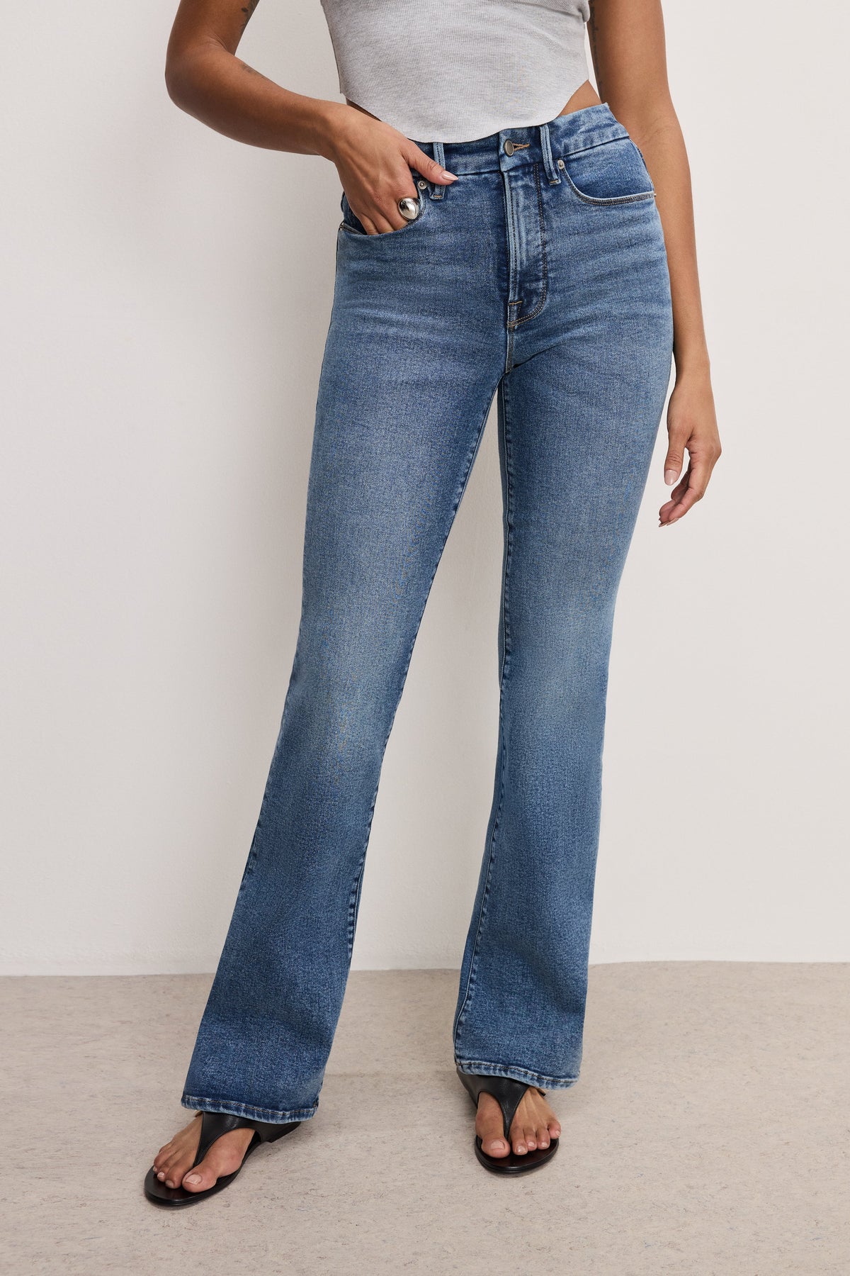COMPRESSION GOOD CLASSIC BOOTCUT JEANS INDIGO254