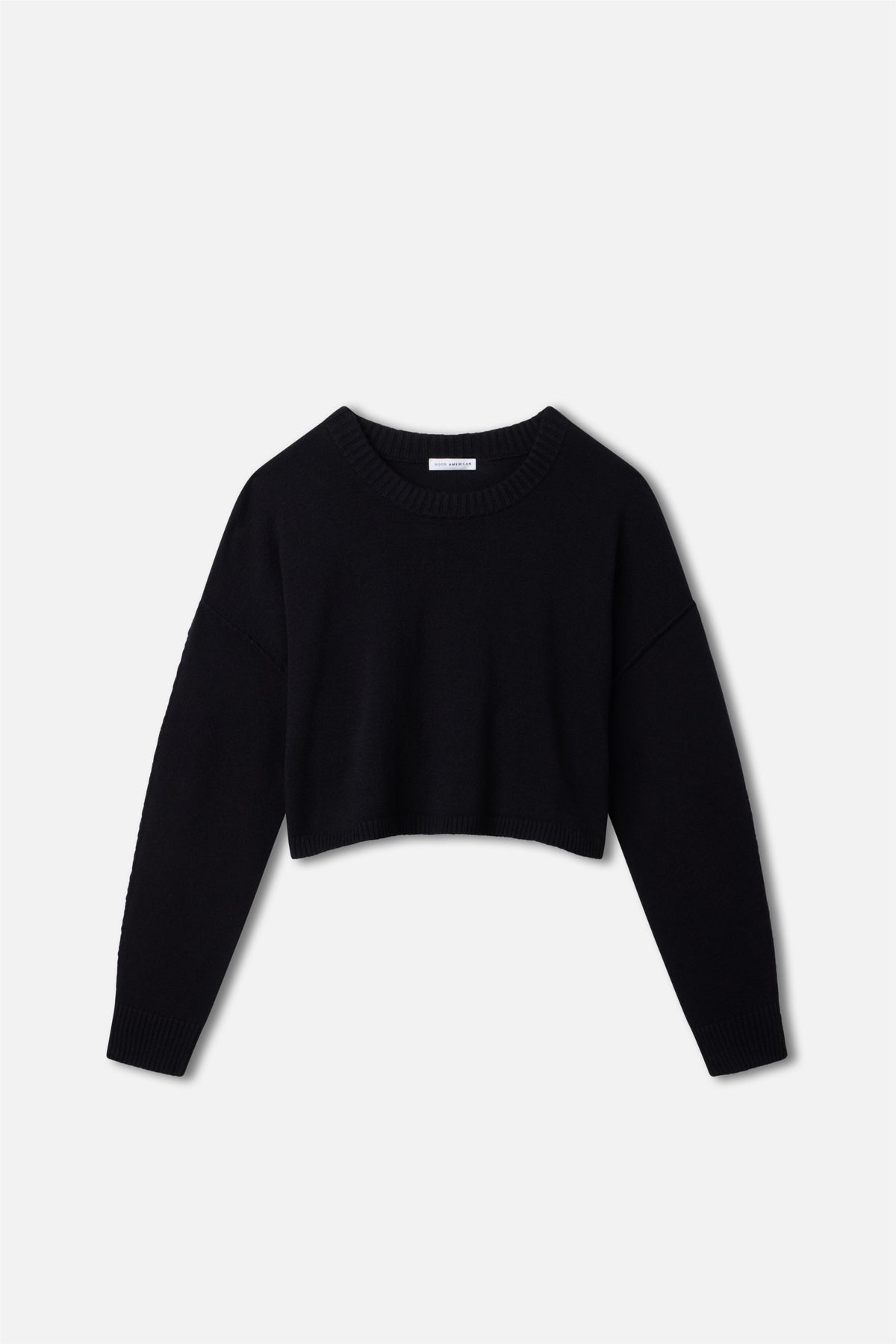 COZY KNIT CREW NECK BLACK