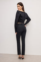 GOOD LEGS STRAIGHT JEANS BLACK184