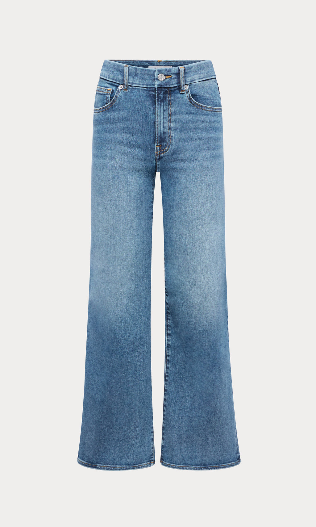 ALWAYS FITS SLIM PALAZZO JEANS TAWNY