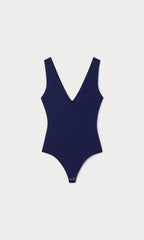 THE SCULPTING DEEP V BODYSUIT HORIZON INK