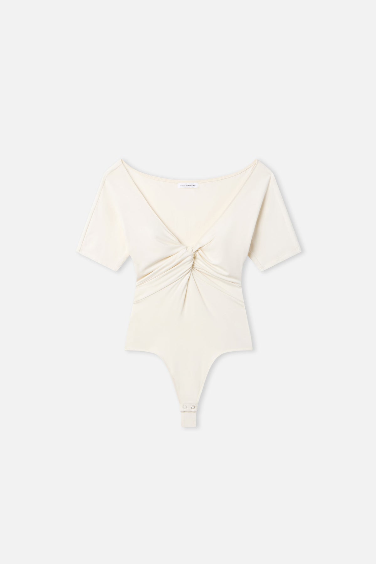 JERSEY TWIST FRONT BODYSUIT ECRU003