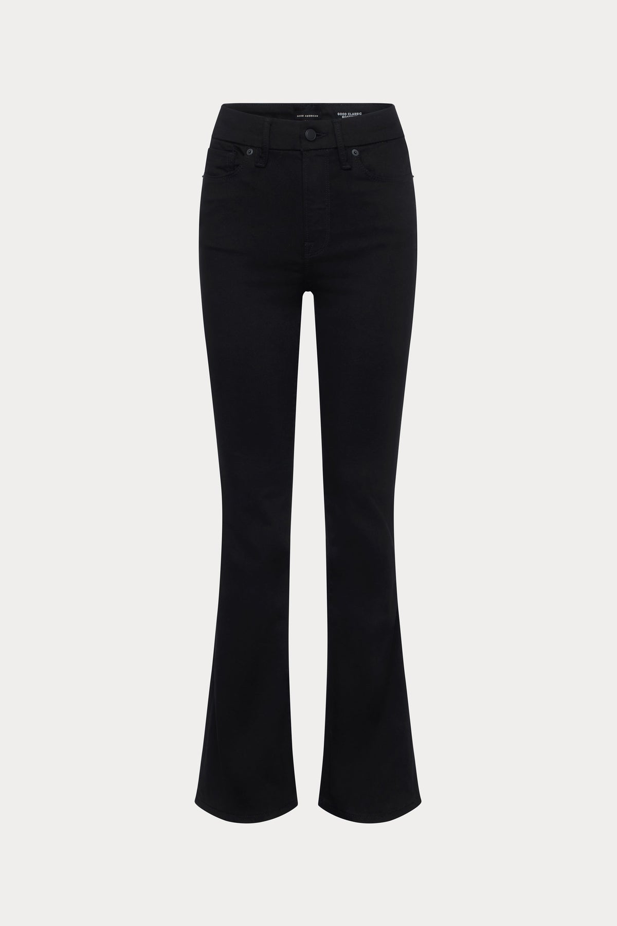 NEVER FADE GOOD CLASSIC SLIM BOOTCUT JEANS BLACK