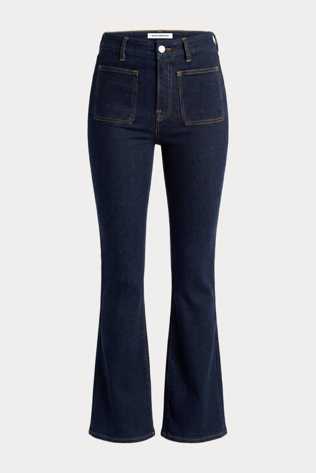 ALWAYS FITS PATCH POCKET GOOD CLASSIC BOOTCUT JEANS DENETHICBLUE04