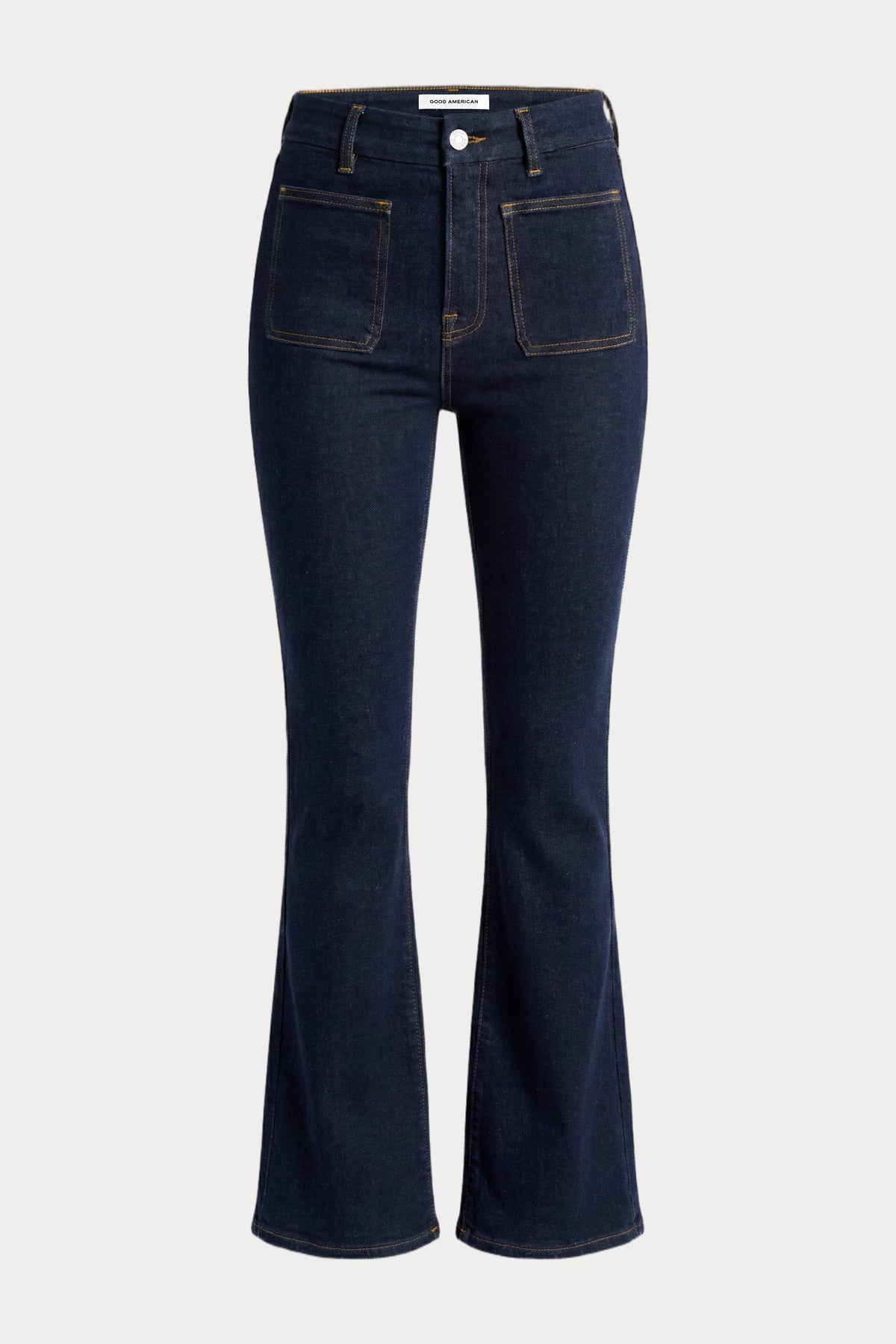 ALWAYS FITS PATCH POCKET GOOD CLASSIC BOOTCUT JEANS DENETHICBLUE04