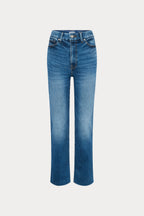 ALWAYS FITS GOOD CURVE STRAIGHT JEANS INDIGO1071