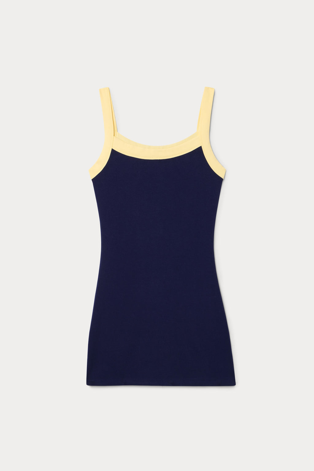 THE RINGER TANK MINI DRESS HORIZON INK