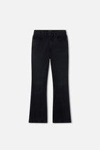 SOFT TECH GOOD KICK FLARE JEANS BLACK390