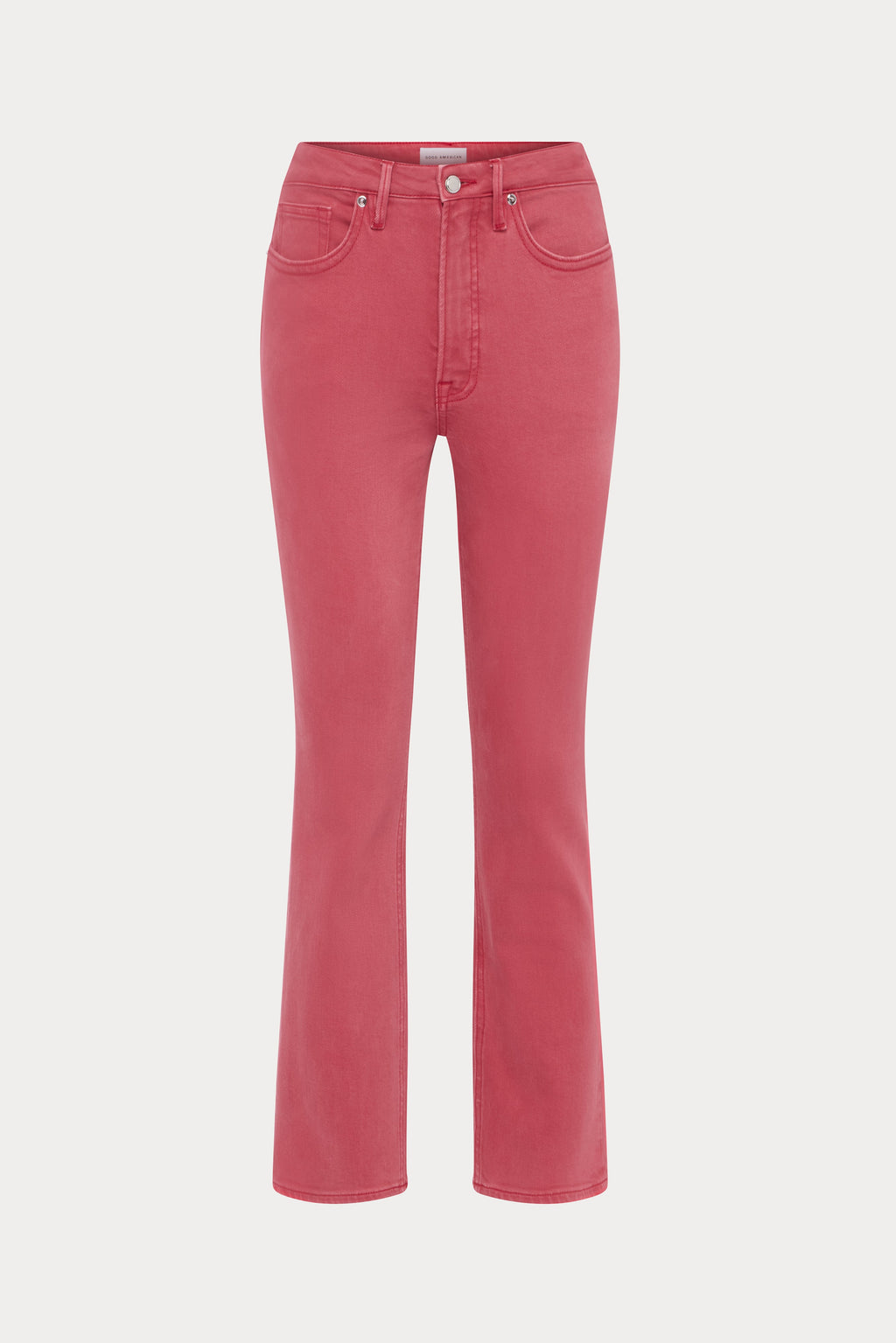 GOOD ICON ANKLE JEANS CHERRY RED