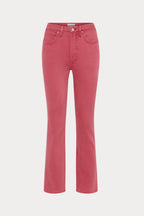 GOOD ICON ANKLE JEANS CHERRY RED
