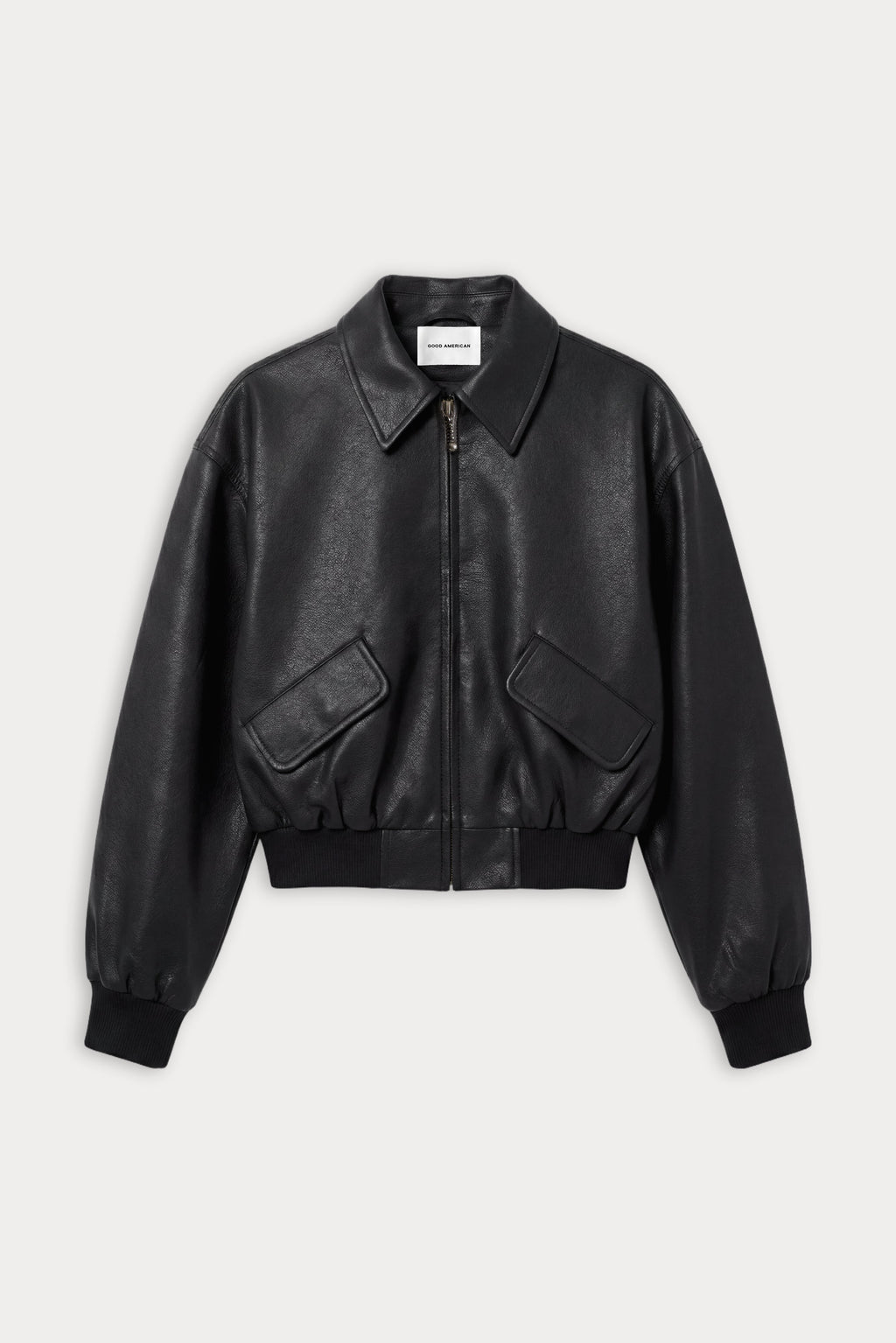 THE BETTER THAN LEATHER BOMBER JACKET BLACK001