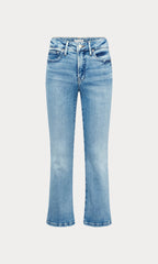 SOFT TECH GOOD LEGS CROP MINI BOOT JEANS INDIGO1214