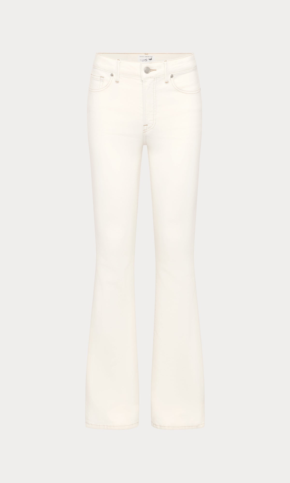 DOLLY JOLEANS PETITE FLARE JEANS VINTAGE WHITE