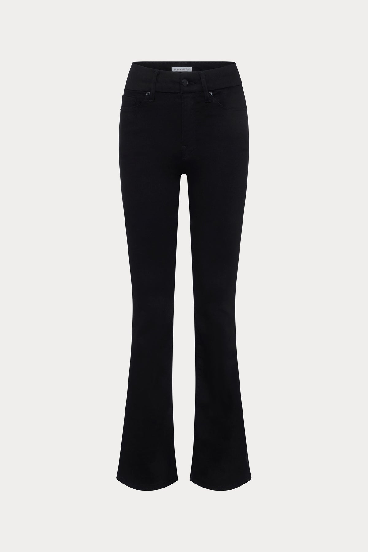 NEVER FADE GOOD PETITE FLARE JEANS BLACK