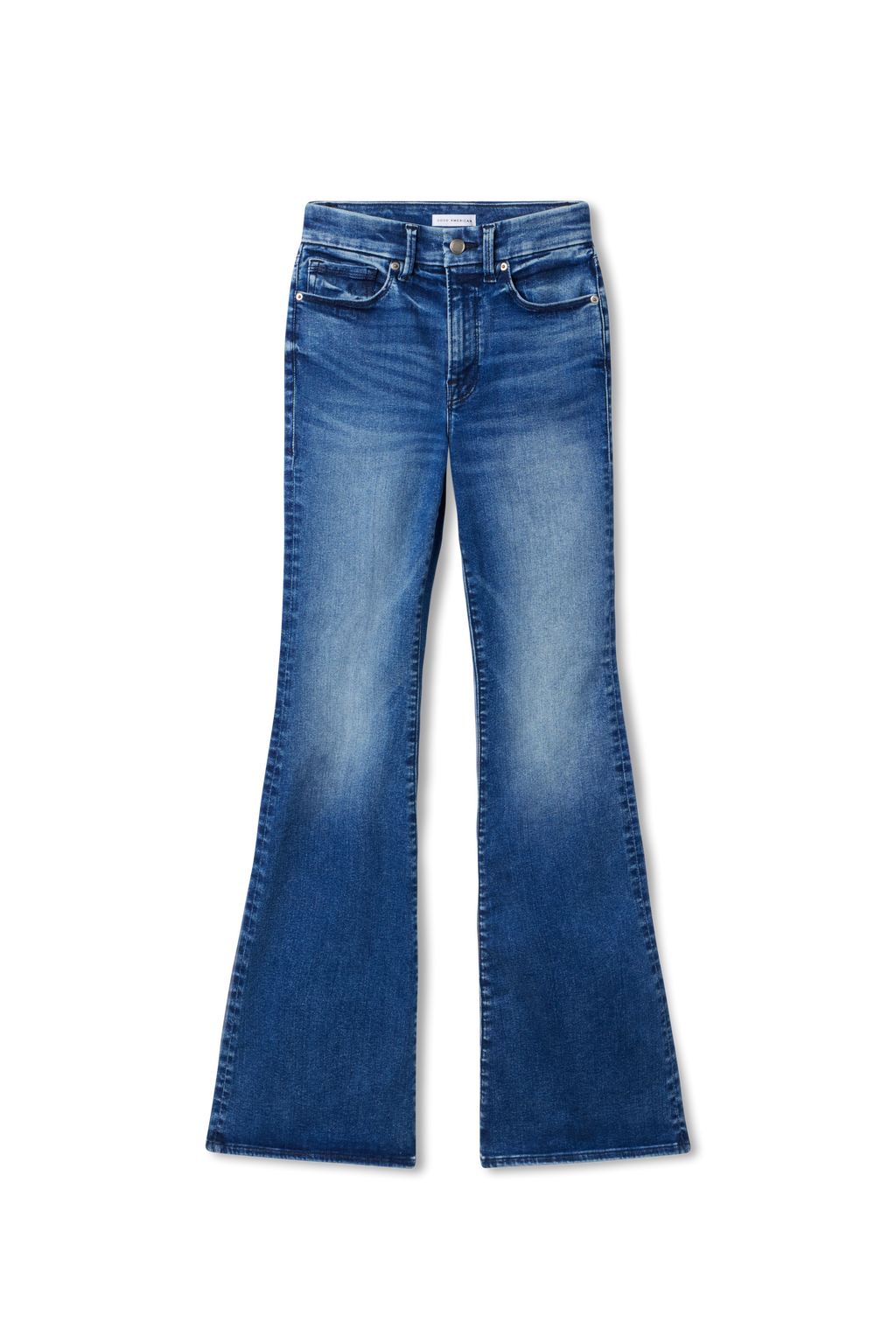 ALWAYS FITS GOOD PETITE FLARE JEANS INDIGO1071