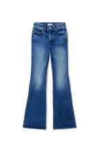 ALWAYS FITS GOOD PETITE FLARE JEANS INDIGO1071