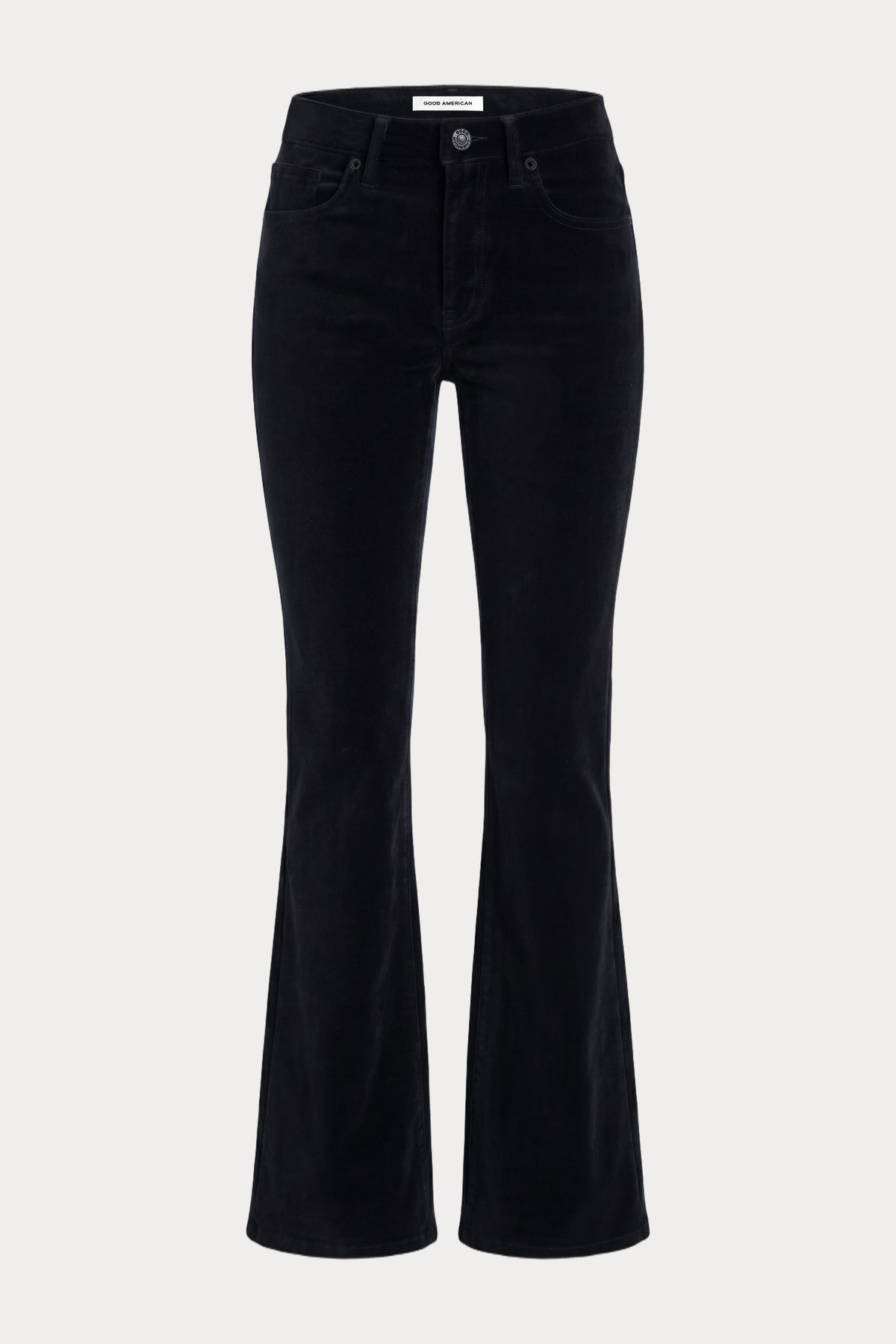 VELVET GOOD LEGS FLARE PANT BLACK