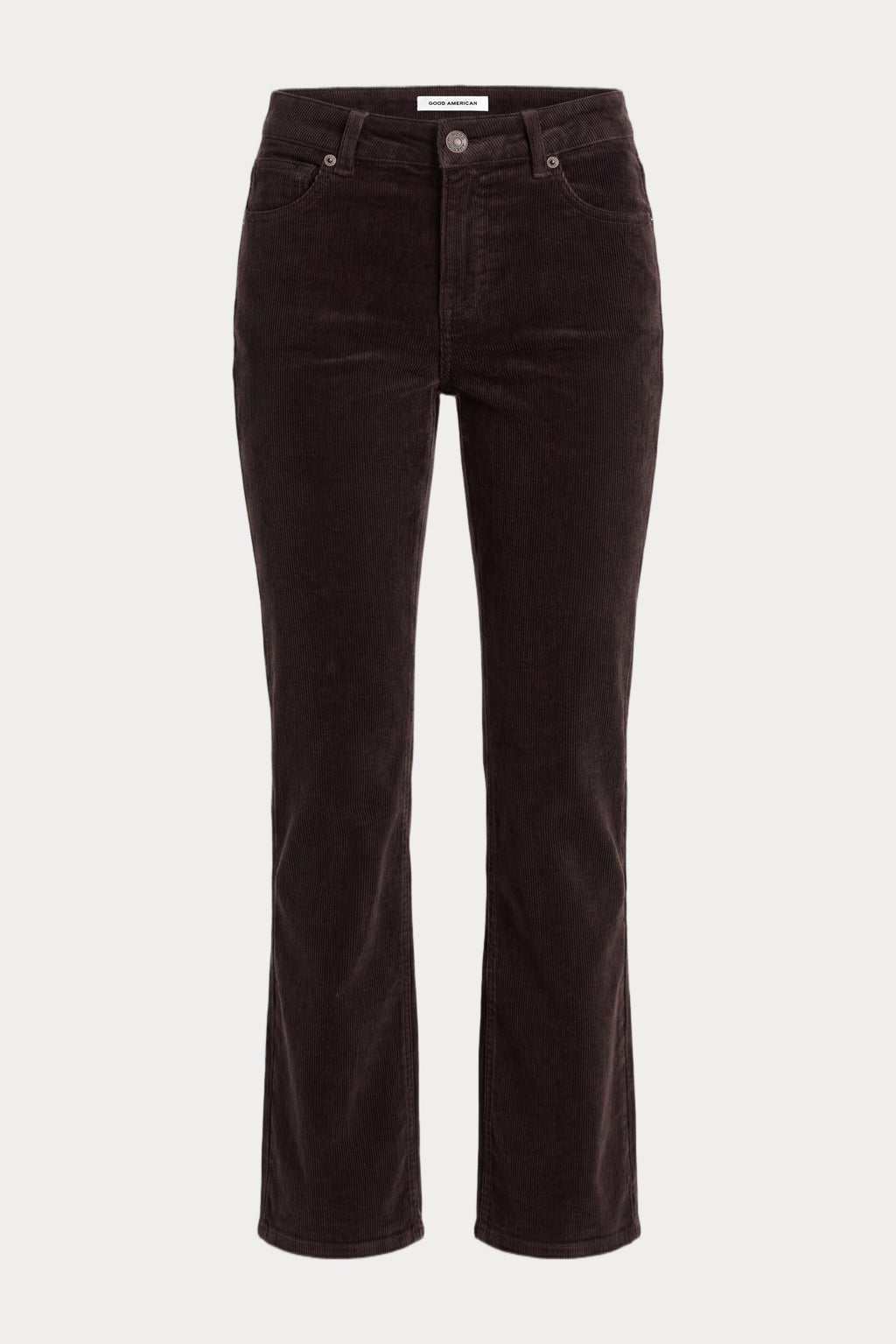 GOOD LOW RISE BOOTCUT CORDUROY PANT ESPRESSO