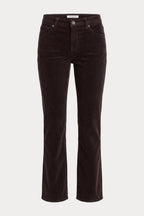 GOOD LOW RISE BOOTCUT CORDUROY PANT ESPRESSO