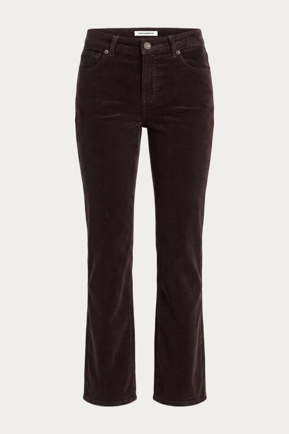 GOOD LOW RISE BOOTCUT CORDUROY PANT ESPRESSO