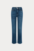 GOOD PETITE STRAIGHT JEANS BLUE004