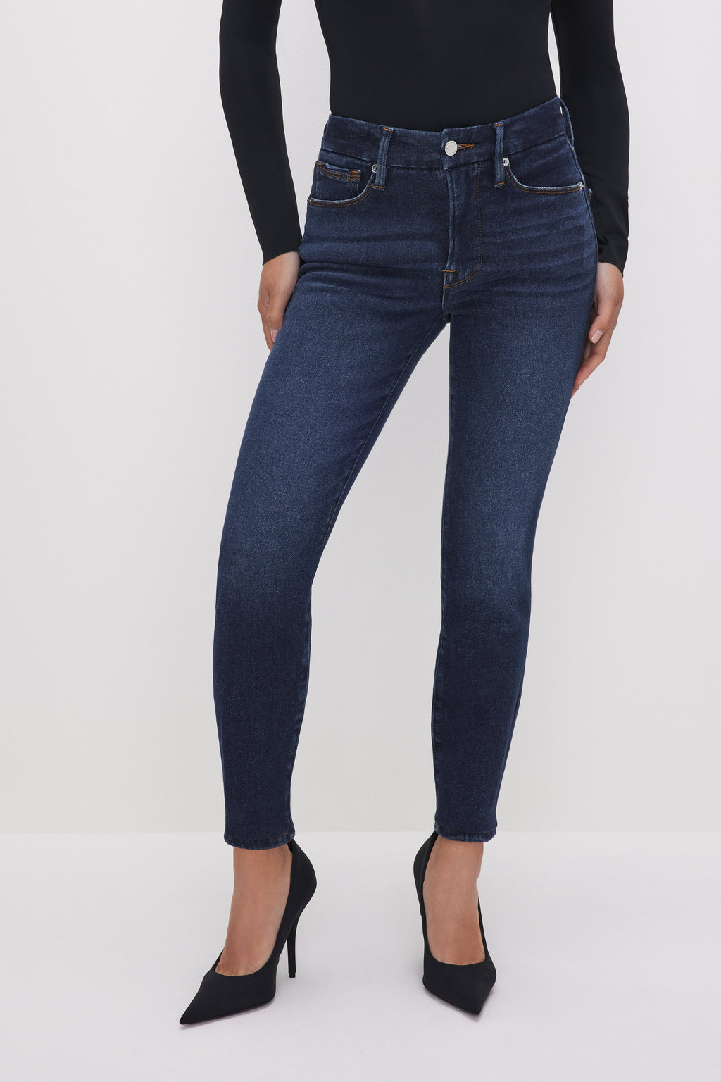 GOOD PETITE SKINNY JEANS BLUE866