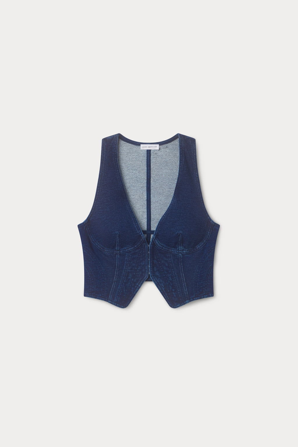 JEANIUS VEST INDIGO377
