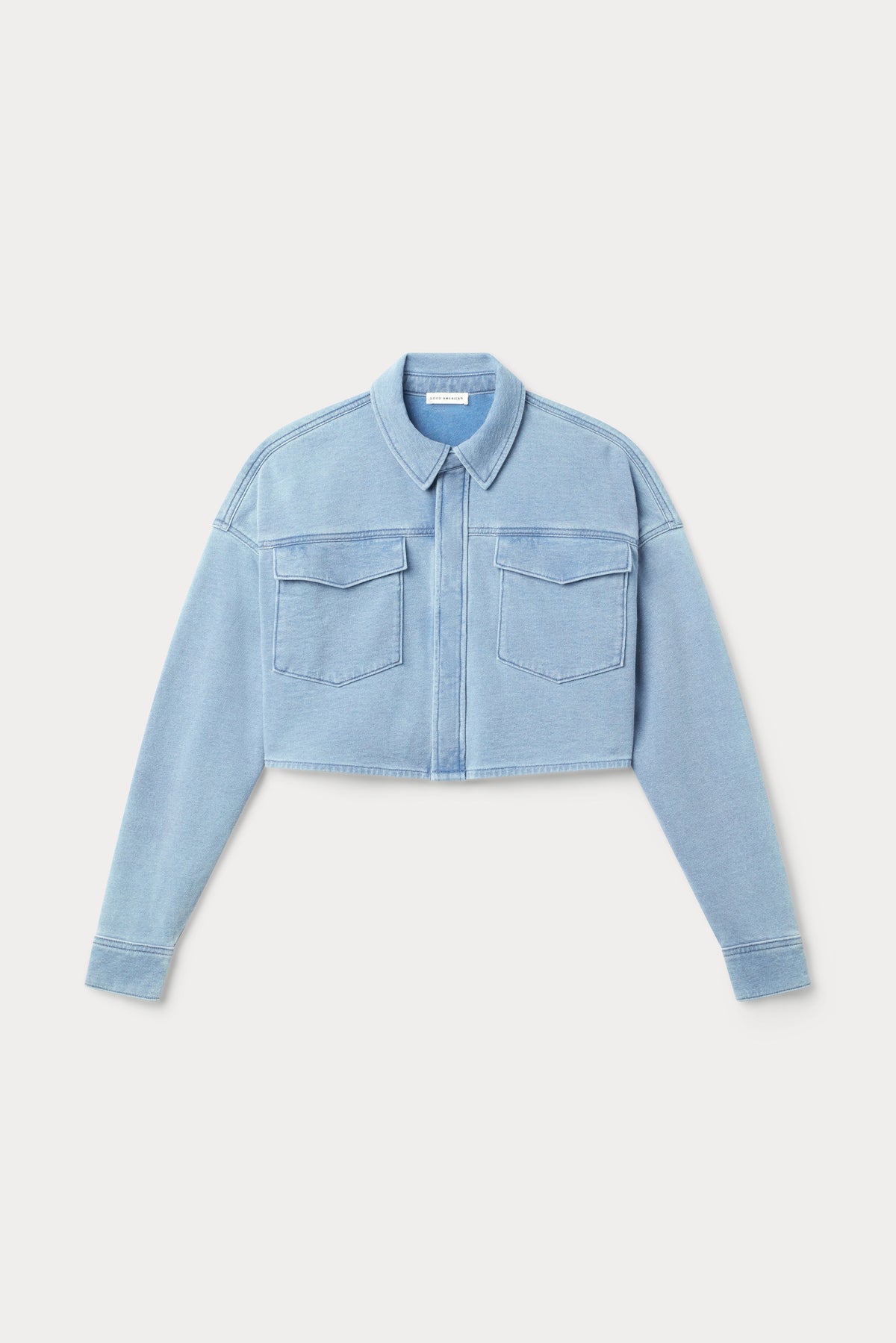 JEANIUS CROPPED JACKET INDIGO376