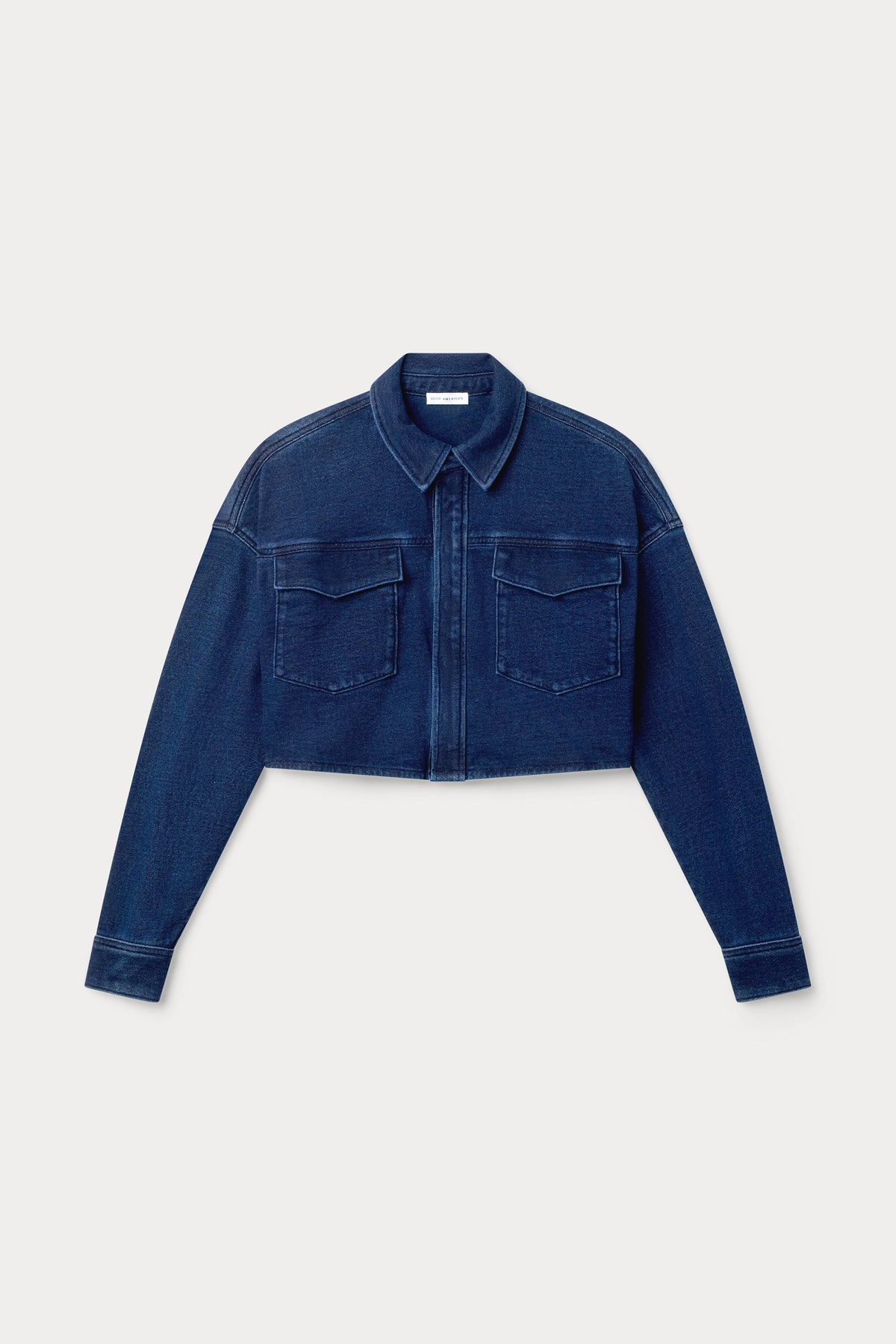 JEANIUS CROPPED JACKET INDIGO377
