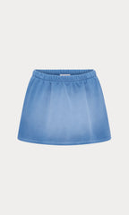 THE FLEECE SKORT BLUE DRIFT