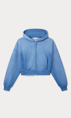 THE ZIP UP SWEATSHIRT BLUE DRIFT