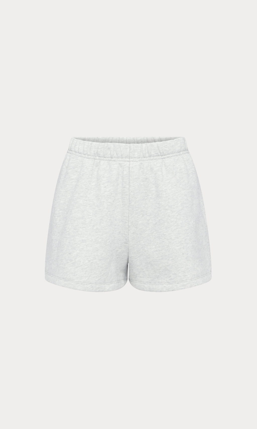 THE FLEECE SHORT HEATHER GREY