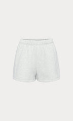 THE FLEECE SHORT HEATHER GREY