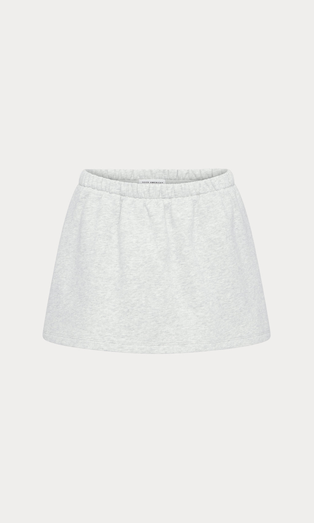 THE FLEECE SKORT HEATHER GREY