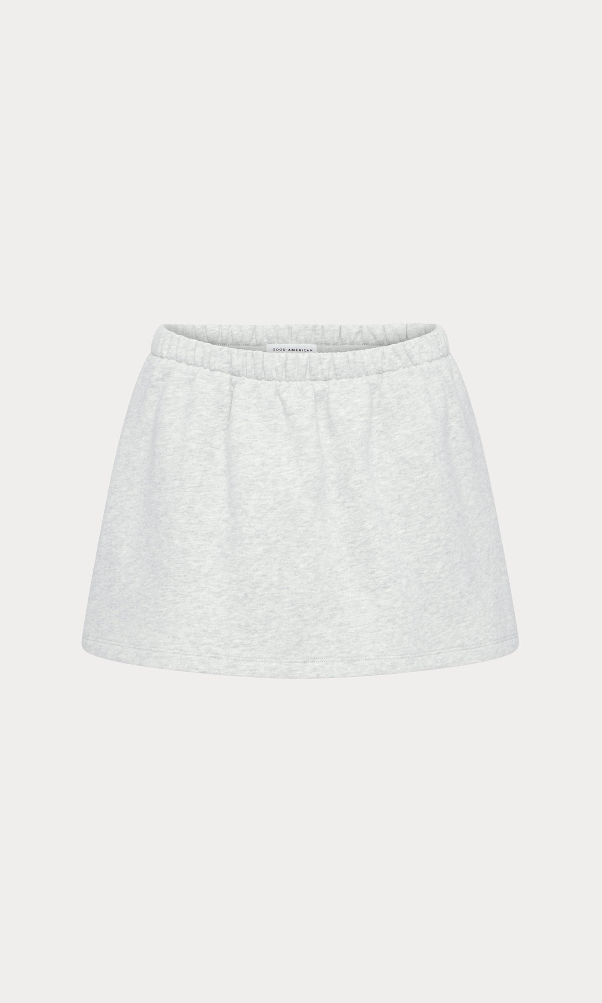 THE FLEECE SKORT HEATHER GREY