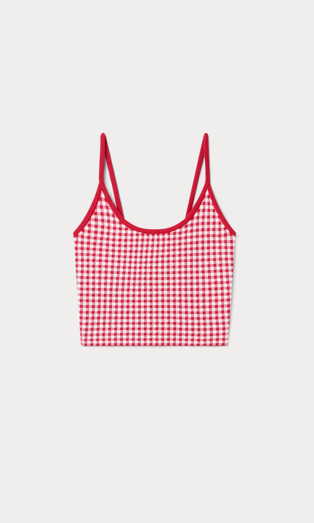 THE KEEPSAKE TANK CHERRY GINGHAM