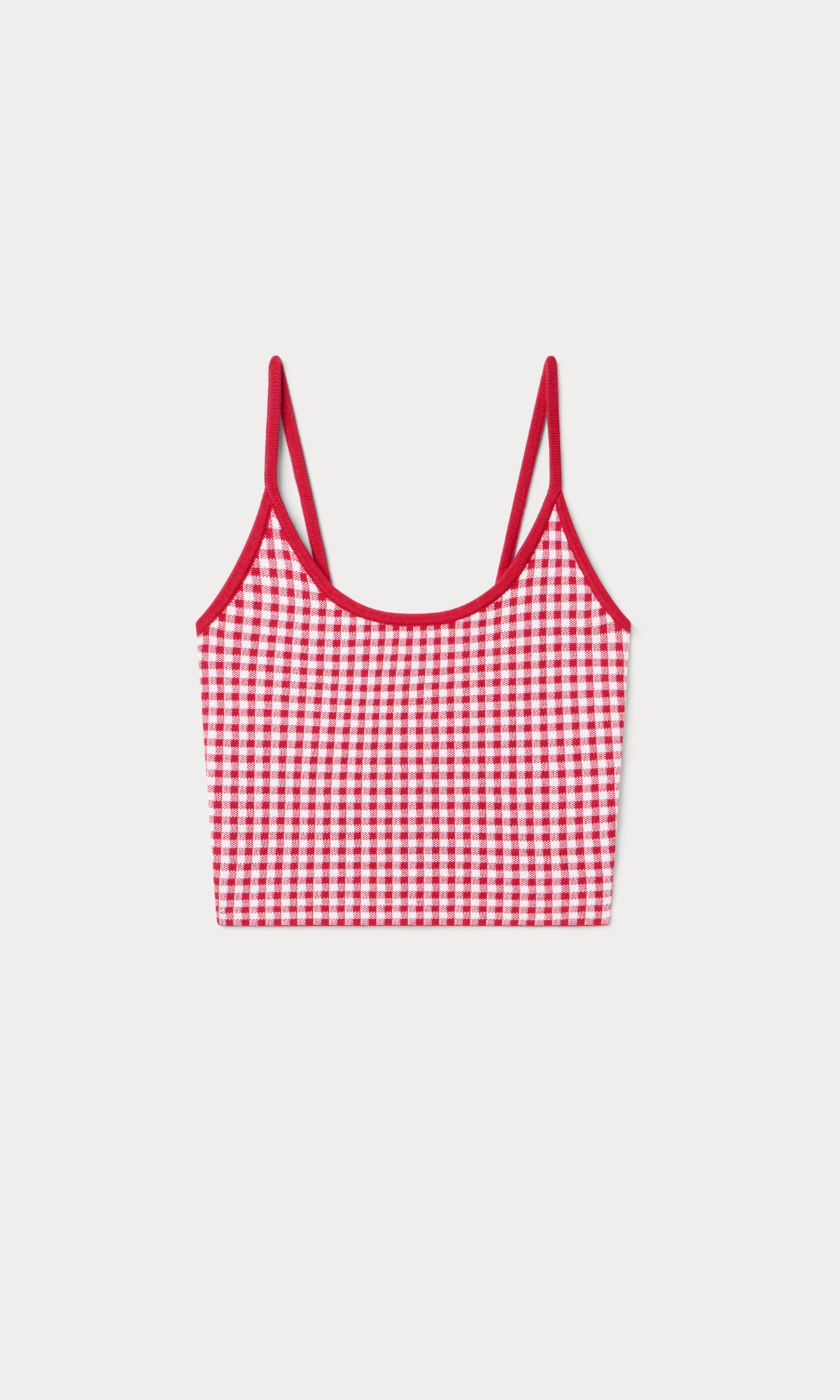 THE KEEPSAKE TANK CHERRY GINGHAM