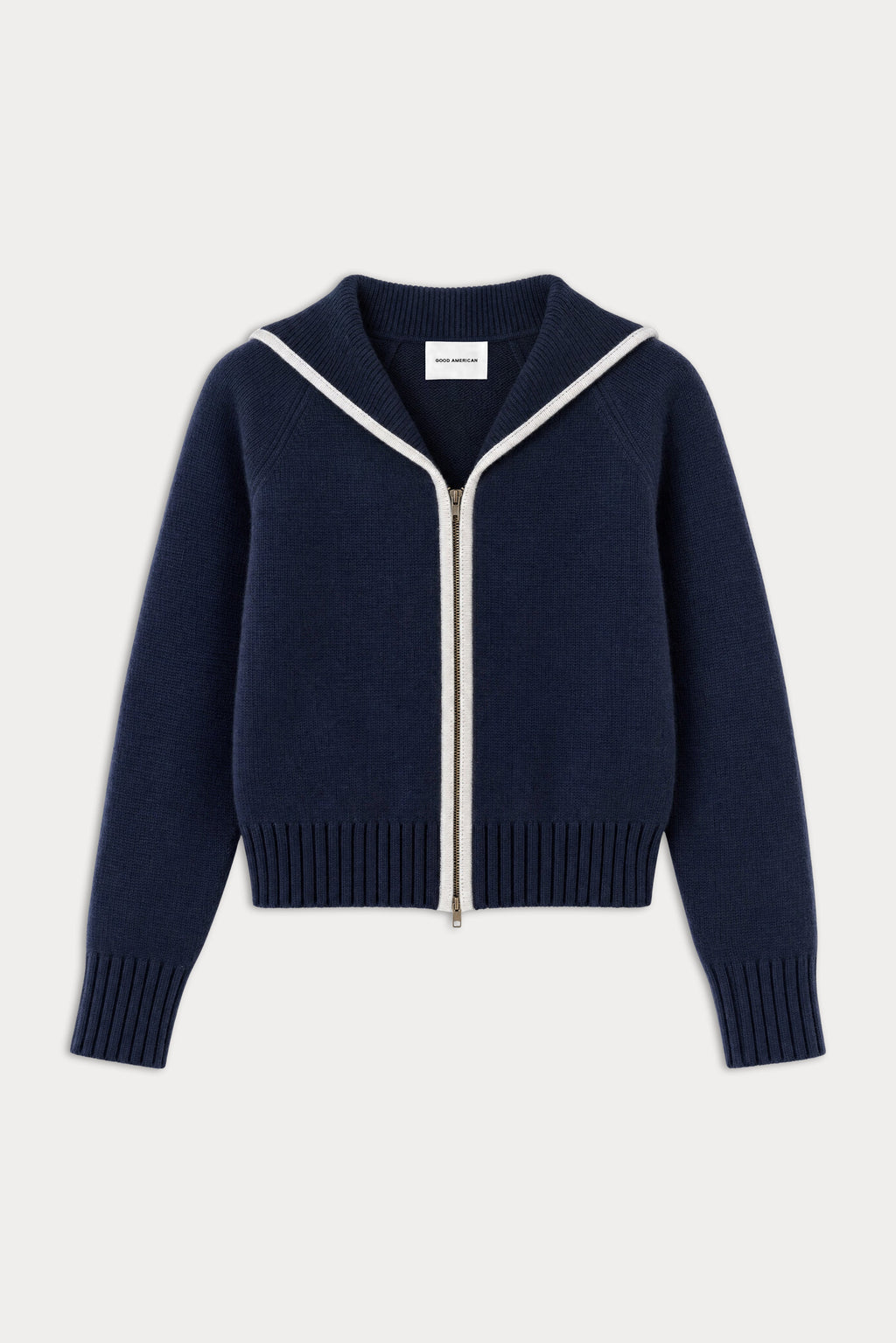 THE KNIT SAILOR ZIP UP NEW NAVY002