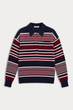 THE OVERSIZED RUGBY SWEATER MULTI STRIPE