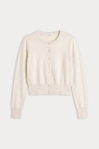 THE FINE KNIT CARDIGAN PEARL