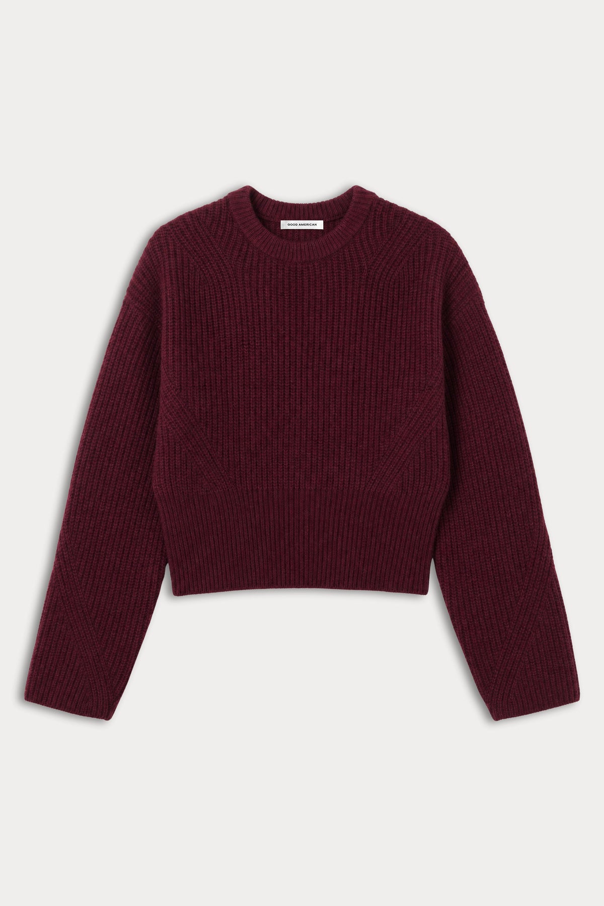 THE CHUNKY KNIT SWEATER BERRY NOIR